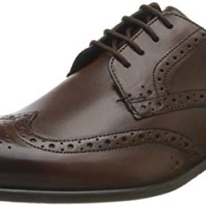 Ted Baker TRVSS, Zapatos de Cordones Brogue Hombre, Marrón (Brown Brown), 43 EU