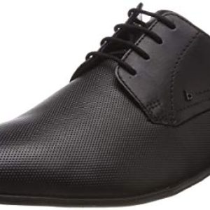 bugatti 311666061000, Zapatos de Cordones Derby Hombre, Negro (Schwarz 1000), 41 EU