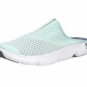 Salomon Reelax Slide 5.0 Mujer Zapatos de recuperación, Azul (Opal Blue/White/White), 40 EU