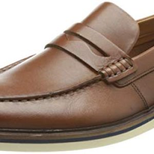 Clarks Malwood Step, Mocasn Hombre, Piel Oscura, 40 EU