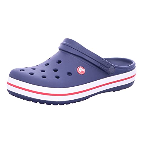 Crocs Crocband Unisex Adulta Zuecos, Azul (Navy 410), 43/44 EU