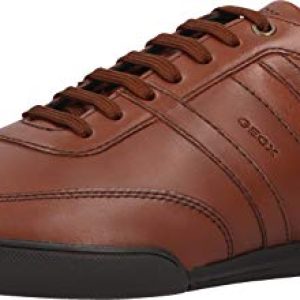 Geox U KRISTOF B, Zapatillas Hombre, Marrón (Cognac), 43 EU