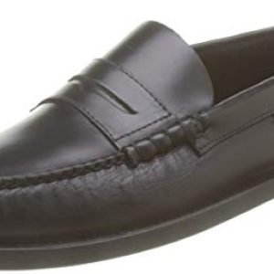 Sebago Classic Dan Waxy, Mocasines (Loafer) Hombre, Negro (Black 902), 45