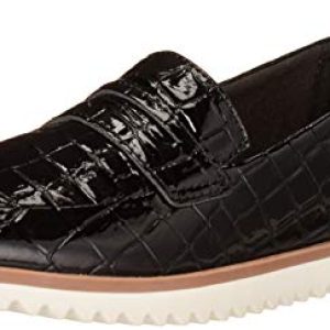 Clarks Serena Terri, Mocasn Mujer, Color Negro, 36 EU