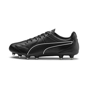 PUMA King Hero FG, Botas de Fútbol Unisex Adulto, Negro Black White, 41 EU