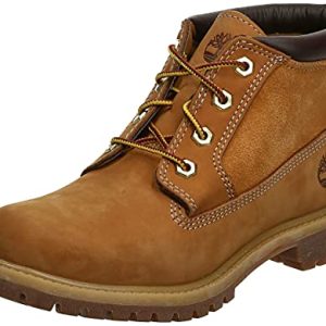 Timberland Nellie Chukka Leather SDE, Botas Mujer, Amarillo Wheat Nubuck, 37.5 EU