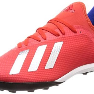 Adidas X 18.3 TF, Botas de fútbol Hombre, Multicolor (Rojact/Plamet/Azufue 000), 40 EU
