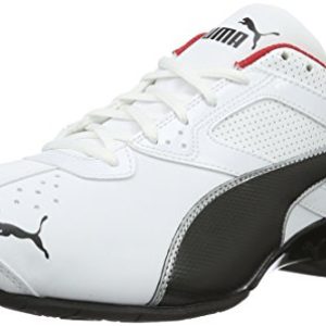 PUMA Tazon 6 FM, Zapatillas Hombre, Blanco White Black Silver, 40.5 EU