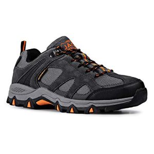 Hombres Zapatillas Senderismo Trail Mount Low Zapatillas Impermeable De Senderismo Trekking para Hombre ventilación de Baja Altura JW010 Jack Walker (44 EU)