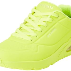 Skechers Uno Stand On Air, Zapatillas Hombre, Lime Durabuck Trim, 41 EU