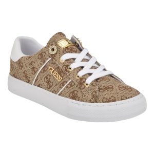 GUESS Loven, Zapatillas Mujer, Brown, 37.5 EU