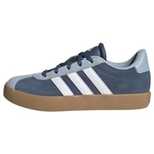 adidas Unisex niños VL COURT 3.0 SHOES, Preloved Ink / Cloud White / Wonder Blue, 40 EU
