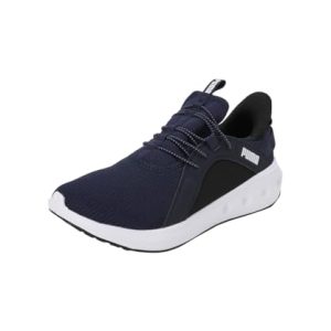 PUMA Unisex Adults SOFTRIDE Carson Ease IN Road Running Shoe, PUMA Navy-PUMA Black-PUMA White, 43 EU