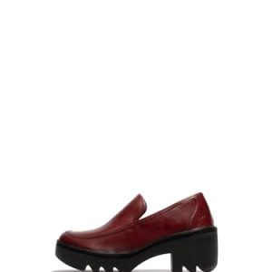 Fly London TEIK590FLY, Zapatos Mujer, Burgundy, 41 EU