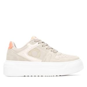 REFRESH – Zapatilla Mujer Beige – Calzado Cómodo y Versátil – Moda Casual – Modelo 17310903 (Talla 40)