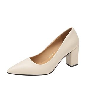 Sandalias de mujer con tacón bajo en bloque, cómodos zapatos Oxford de cuero, de ancho, cómodos, cerrados, tacones altos, punta puntiaguda, plataforma, cómodos zapatos de tacón bajo, zapatos de boda