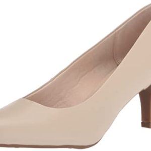 LifeStride Zapatos de tacón Parigi para Mujer, Almendra, 39 EU