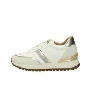 Geox D Desya A, Zapatillas Mujer, White/Off White, 37 EU