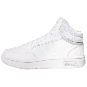 adidas Hoops Mid Shoes, Zapatillas Unisex niños, Cloud White Cloud White Grey Two, 35.5 EU