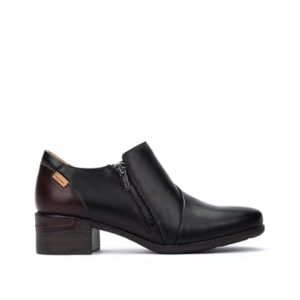 Pikolinos Zapatos tacón en Cuero Malaga para Mujer Color Black