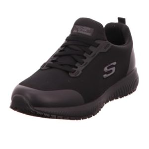 Skechers SQUAD SR MYTON, Zapatillas para Hombre, Black Textile/Synthetic, 44 EU