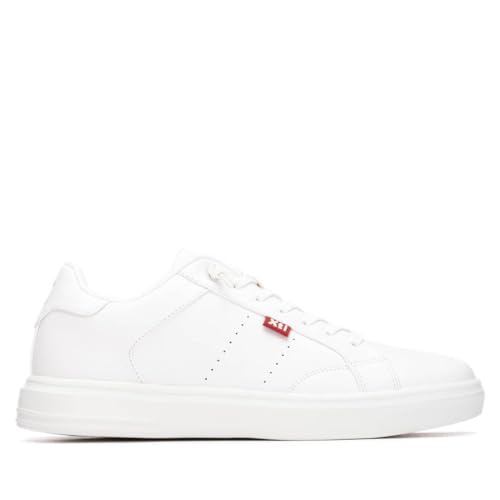 XTI - Zapatilla Hombre Blanco - Calzado Cómodo y Versátil - Moda Casual - Modelo 14414503 (Talla 41)
