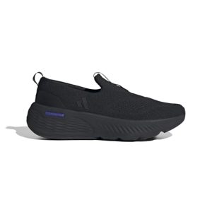 Adidas Hombre Cloudfoam GO Lounger Shoes, Core Black/Core Black/Lucid Blue, 44 2/3 EU