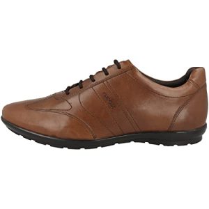 Geox Uomo Symbol B, Zapatos Hombre, Marrón Browncotto, 41 EU