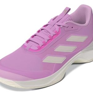 adidas Avacourt 2 Tennis Shoes, Zapatillas de Tenis Mujer, Bliss Pink/Silver Metallic/Lucid Pink, 39 1/3 EU