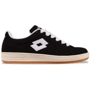 Lotto, Zapatillas Unisex Adulto, Negro Blanco, 40 EU