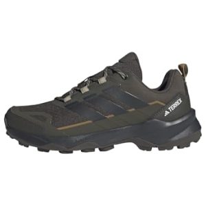 adidas Hombre Terrex Skychaser AX5 Hiking Shoes, Shadow Olive/Carbon/Savanna, 42 EU