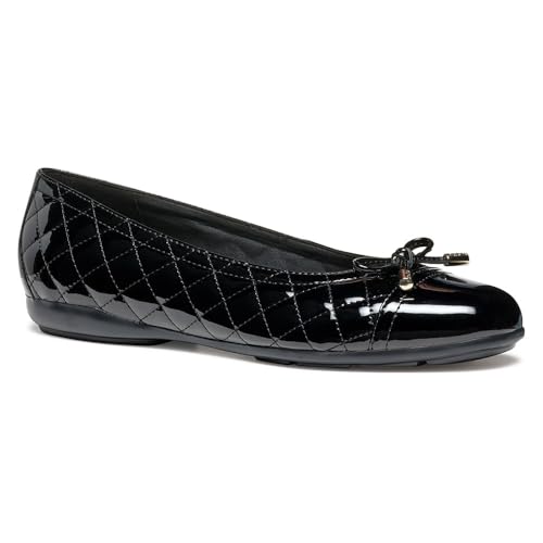 Geox - D ANNYTAH B, Bailarinas Planas Mujer, Black,