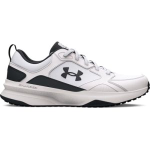 Under Armour Charged Edge, Zapatillas de entrenamiento Hombre, White White Black, 45 EU