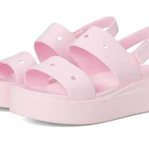 Crocs Brooklyn 4u, Sandalias Mujer, Leche Rosa, 39/40 EU