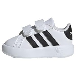 adidas Grand Court 2.0 Shoes Kids, Zapatillas Unisex niños, FTWR White Core Black FTWR White, 27 EU