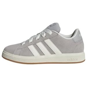 Adidas Unisex niños Grand Court 00s Shoes Kids, Grey Two/Off White/Gum, 38 EU