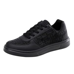 Zapatillas Mujer Vestir con Horma Ancha Zapatillas de Deporte Mujer Zapatos de 2026 Zapatos Tabla,Blancos,Bambas Planas Malla Transpirables,Casuales Ligeros Color Sólido Deportivas Anchos Caminar