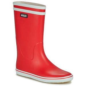 Aigle Malouine 2, Botas de lluvia para Mujer, Rojo / Blanco, 36 EU