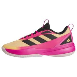 Adidas Unisex Adulto Front Court Shoes, Hazy Orange/Core Black/Shock Pink, 42 EU