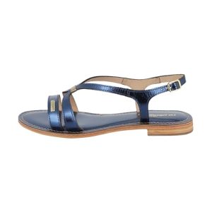 LES TROPEZIENNES PAR M. BELARBI Hamoon, Zapatos de la Ciudad Sandalia Mujer, Azul Marino Metal, 39 EU