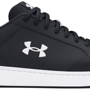 Zapatillas de running oficiales para hombre Under Armour, Black White, 44.5 EU