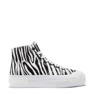 D.Franklin Zapatillas Altas Mujer One Way High Zebra Edition – Zapatillas de Vestir para Mujer – Moda Casual – Talla (36) – Modelo One-Way