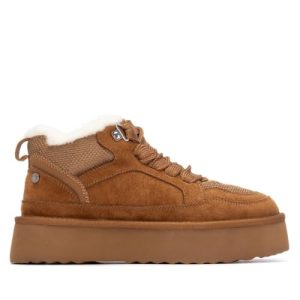 XTI – Zapatilla Mujer Camel – Calzado Cómodo y Versátil – Moda Casual – Modelo 14433801 (Talla 39)