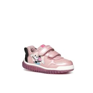 Geox – B LIGHTYLOO Girl B, Zapatillas, Old Rose/Black,