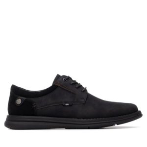 REFRESH – Zapato Hombre Negro – Calzado Cómodo y Versátil – Moda Casual – Modelo 17287304 (Talla 42)