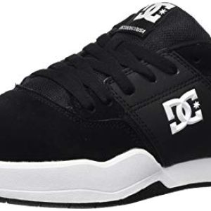 DC Shoes ADYS100551 Hombre Zapatillas de Skateboard, Negro (Black/White BKW), 41 EU