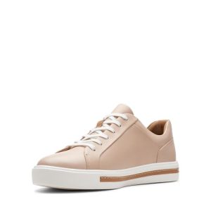 Clarks Un Maui Lace, Zapatillas Mujer, Beige (Nude Leather), 38 EU