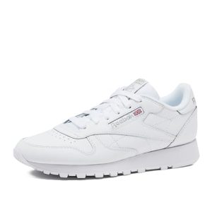 Reebok Tenis clásicos de Cuero para Hombre, FTWR White/FTWR White/Pure Grey 3, 46 EU