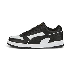 PUMA Rbd Game Low, Zapatillas de Deporte Unisex adulto, Puma Black Puma White Puma Team Gold, 38 EU