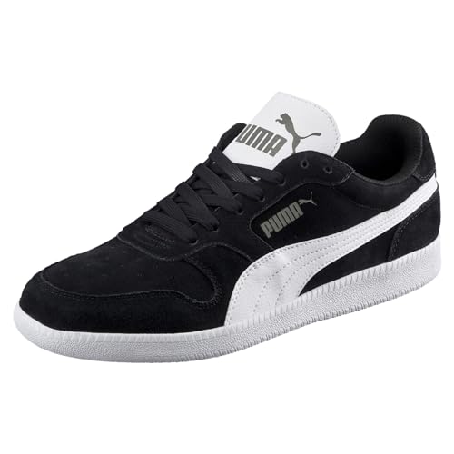 PUMA ICRA Trainer SD, Zapatillas Unisex Adulto, Negro (Black-White 16), 48.5 EU